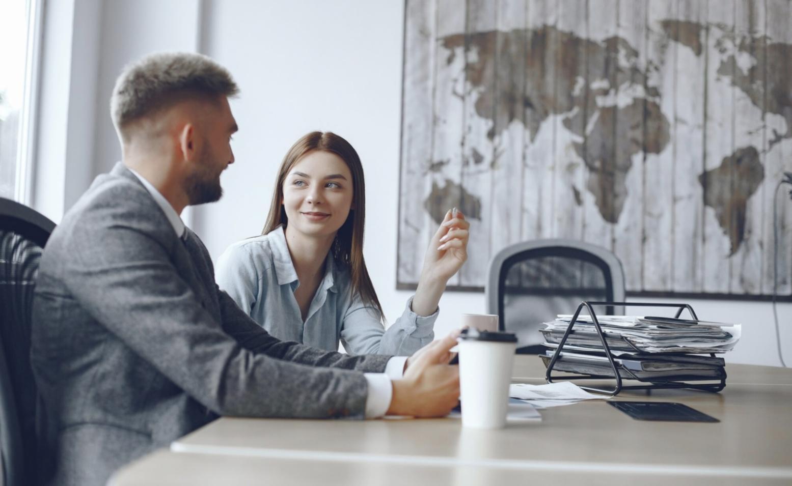 Group discussion during a self-development session